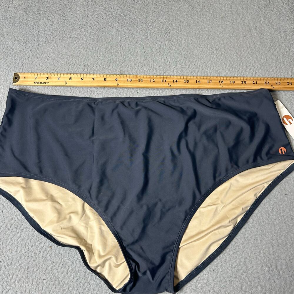 New Honey Mark Swim Bottoms High Waist Full Coverage Gray‎ 5XL - Picture 4 of 6